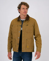 K-Way Elements Men’s Byron Canvas Chore Jacket