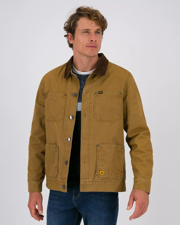 K-Way Elements Men’s Byron Canvas Chore Jacket