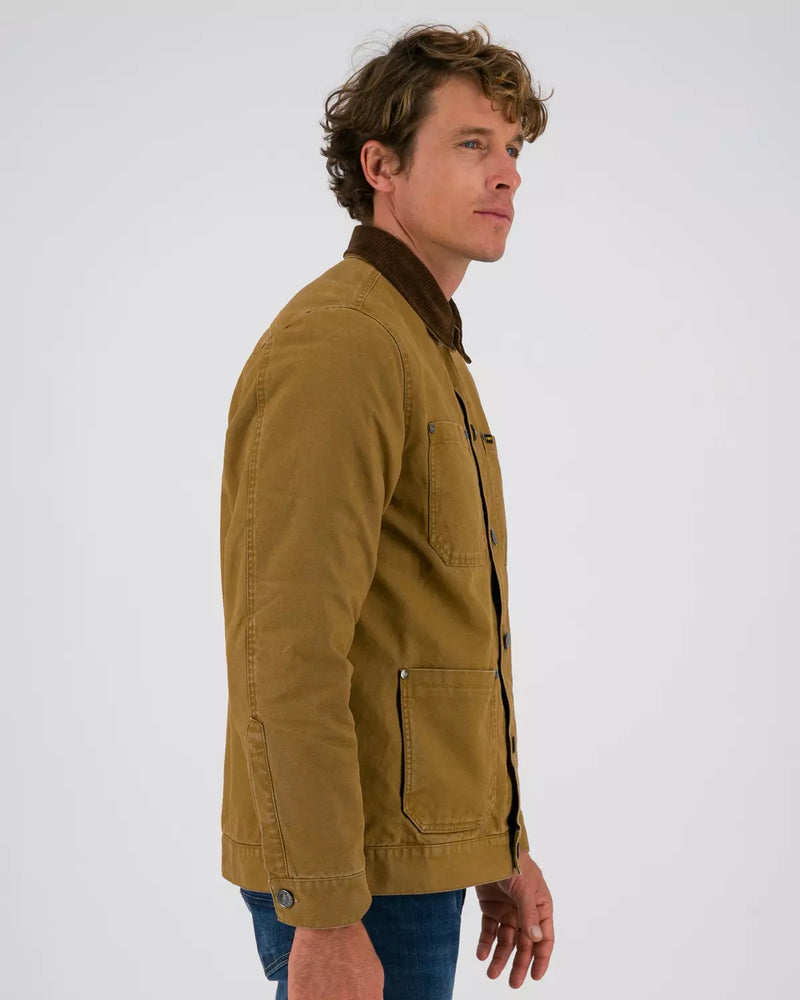 K-Way Elements Men’s Byron Canvas Chore Jacket