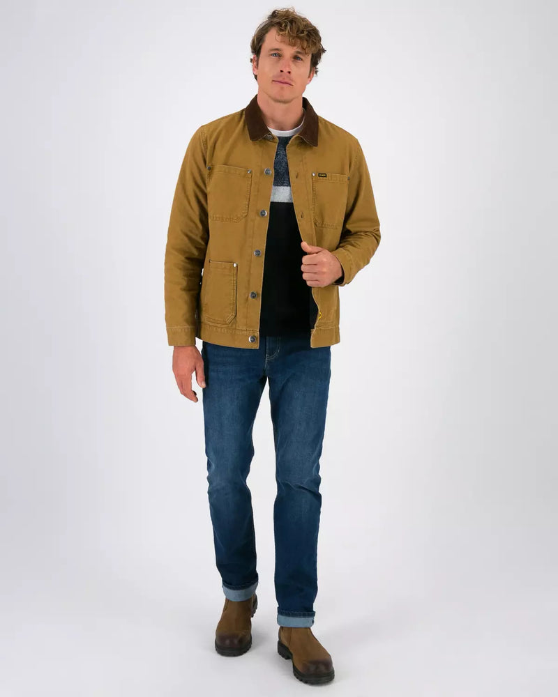 K-Way Elements Men’s Byron Canvas Chore Jacket