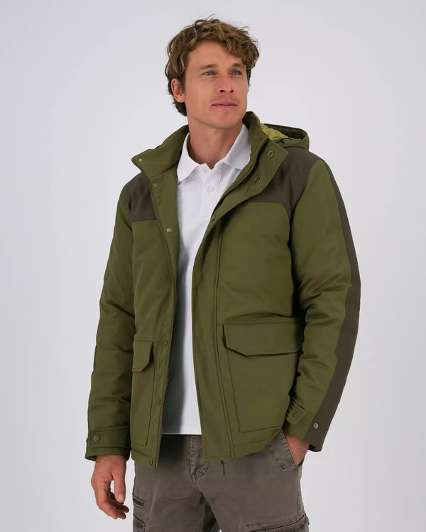 K-Way Elements Gregory Poly Twill Parker Jacket