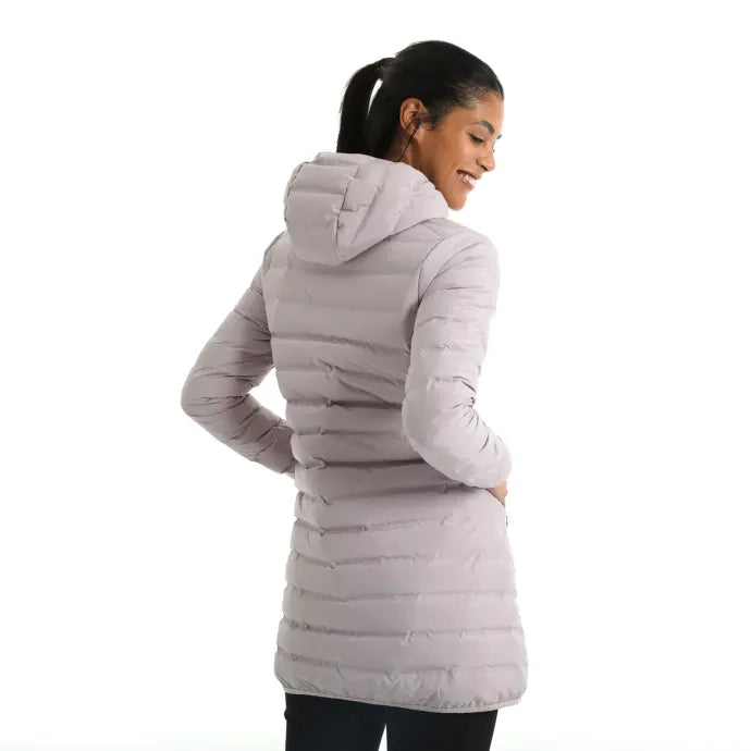 First Ascent Women's Hooded Downtown Seal Parka Jacket