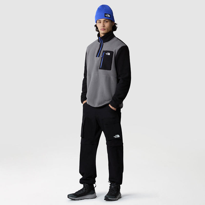 THE NORTH FACE MEN'S YUMIORI 1/4 ZIP FLEECE JACKET