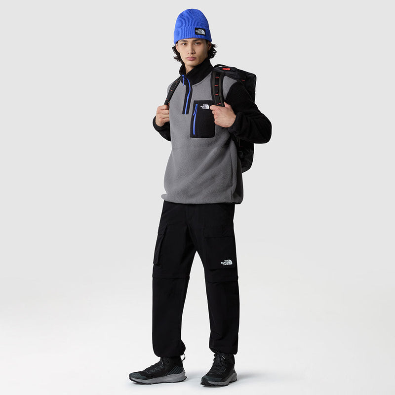 THE NORTH FACE MEN'S YUMIORI 1/4 ZIP FLEECE JACKET